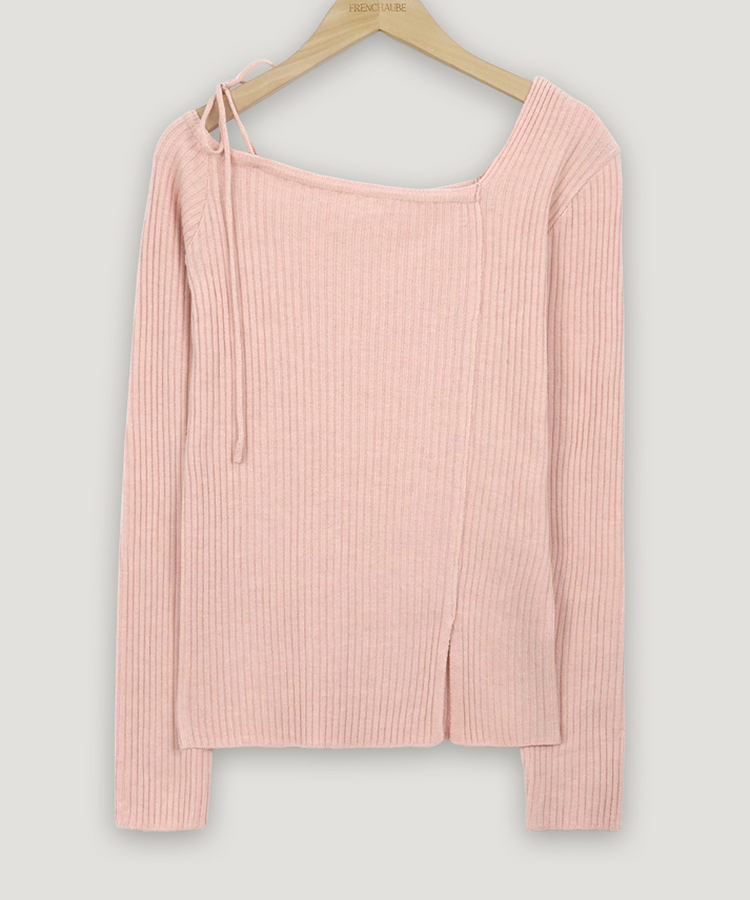 リボンスリムニット(5color)