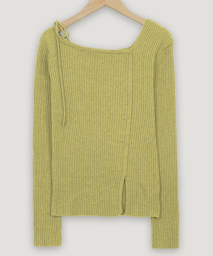 リボンスリムニット(5color)