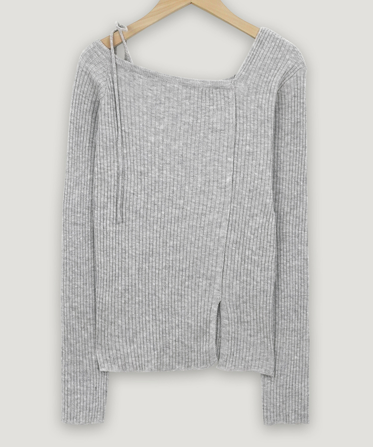 リボンスリムニット(5color)