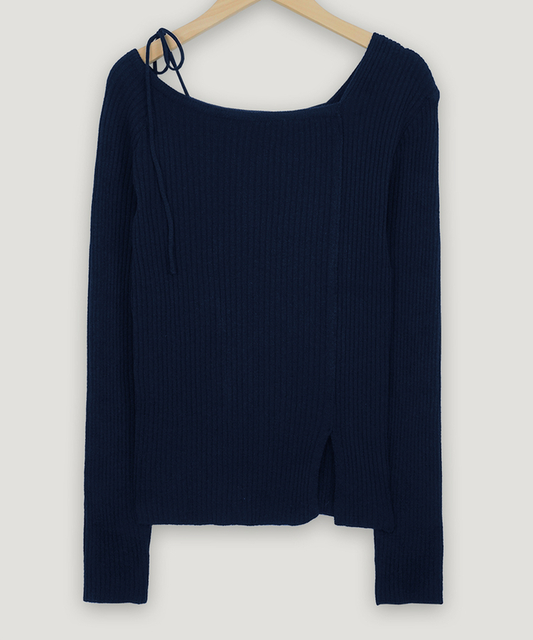 リボンスリムニット(5color)