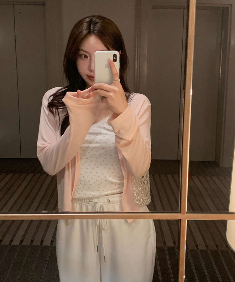 フローラルレースキャミソール IVORY