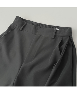 【丈別】サイドスリットスラックスパンツ