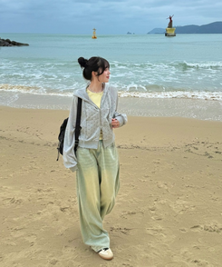 【❤️MADE】リブ無地Tシャツ LEMON