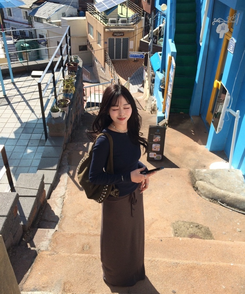 【❤️MADE】リブ無地Tシャツ NAVY