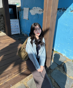 【❤️MADE】リブ無地Tシャツ NAVY