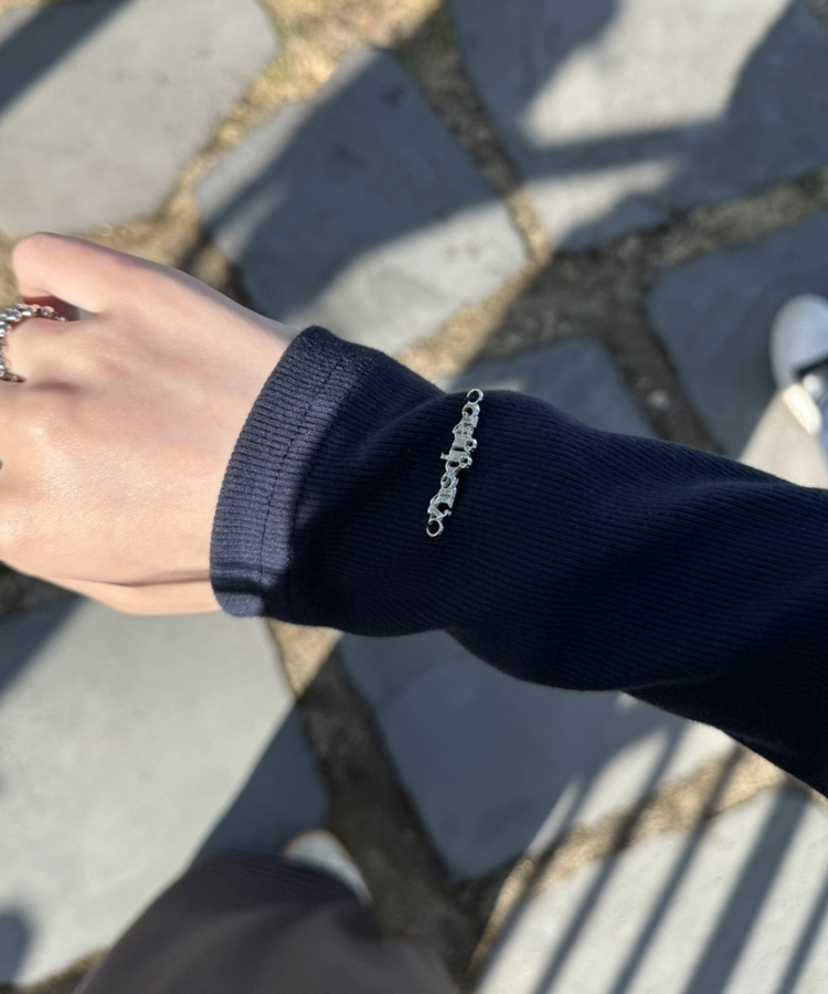 【❤️MADE】골지 랍빠 긴팔티셔츠 네이비