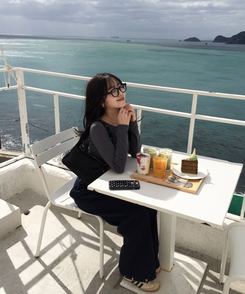 【❤️MADE】ボーダー無地シャツ CHARCOAL