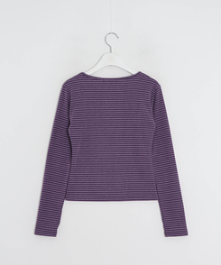 【❤️MADE】ボーダー無地シャツ