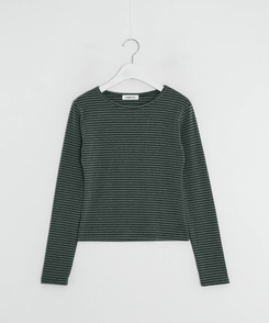 【❤️MADE】ボーダー無地シャツ