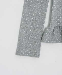 【❤️MADE】フリルドットトップス