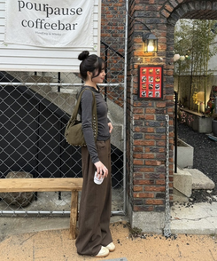 【❤️MADE】スナップボタンフードロンT BLACK