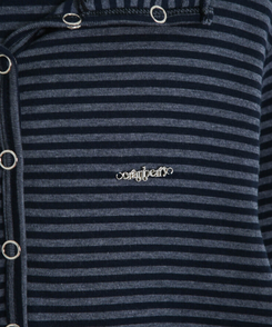 【❤️MADE】スナップボタンフードロンT