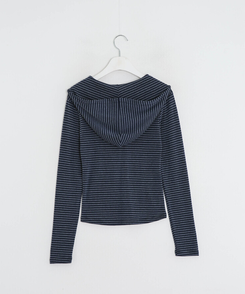 【❤️MADE】スナップボタンフードロンT