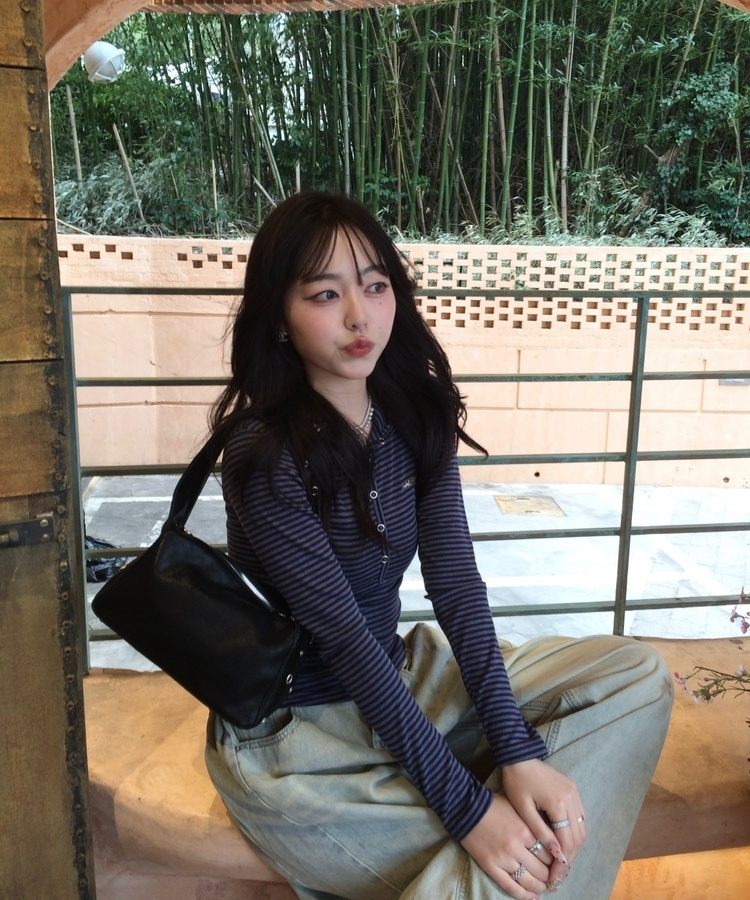 【❤️MADE】돌체 또또 후드 긴팔티셔츠 네이비