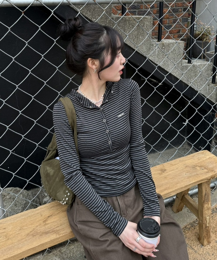 【❤️MADE】돌체 또또 후드 긴팔티셔츠 블랙