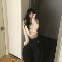 レースレイヤードキャミソール(8color) CREAM