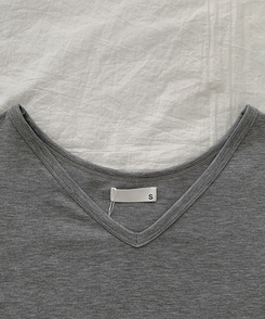 【ROUND/V-NECK】カバー長袖Tシャツ