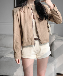 スエードジャケット BEIGE