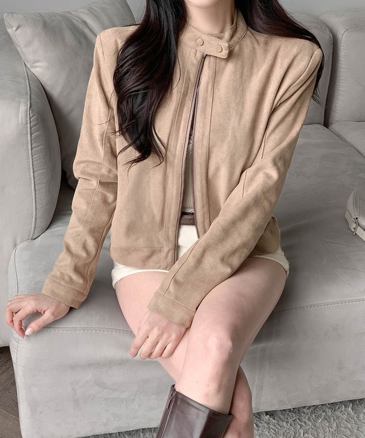 スエードジャケット BEIGE