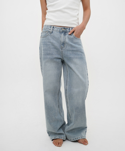 ヴィンテージストレートデニム LIGHT BLUE