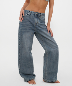 ヴィンテージストレートデニム BLUE