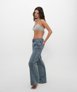 ヴィンテージストレートデニム BLUE