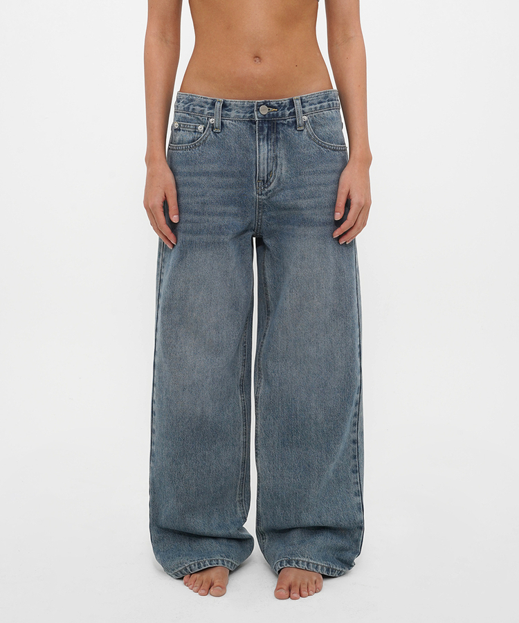 ヴィンテージストレートデニム BLUE