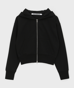 ミッドスウェットフードジップアップ