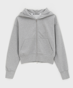 ミッドスウェットフードジップアップ