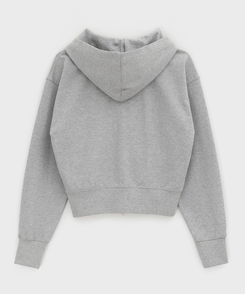 ミッドスウェットフードジップアップ