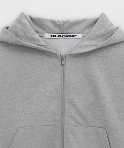 ミッドスウェットフードジップアップ