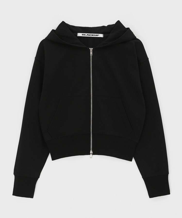 ミッドスウェットフードジップアップ