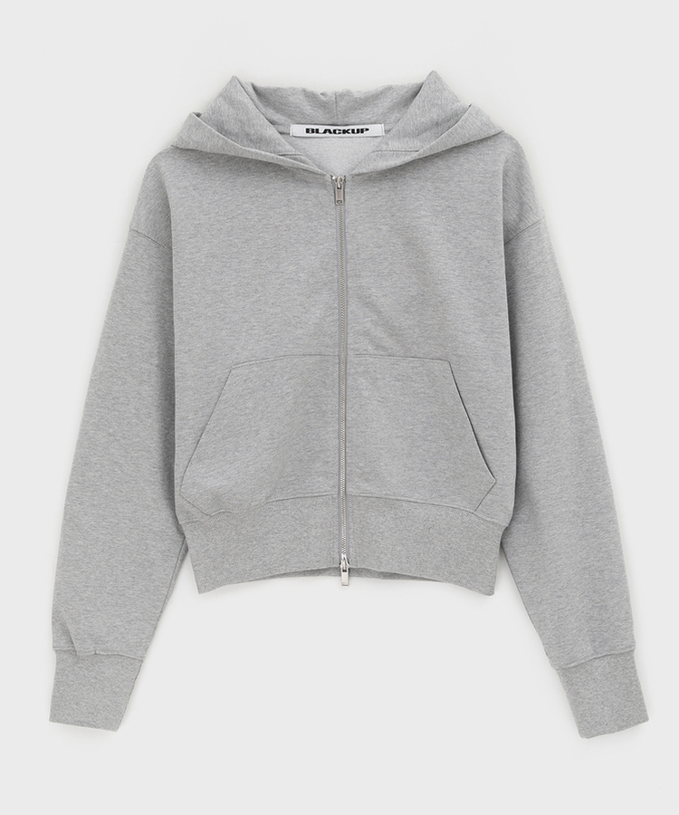 ミッドスウェットフードジップアップ