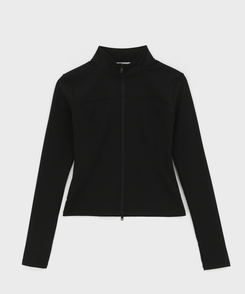 ハイネックジップアップ