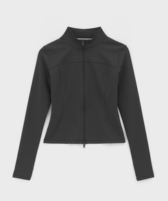 ハイネックジップアップ