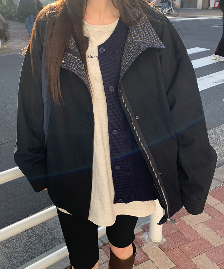 オーバーフィット半袖Tシャツ OAT MELANGE