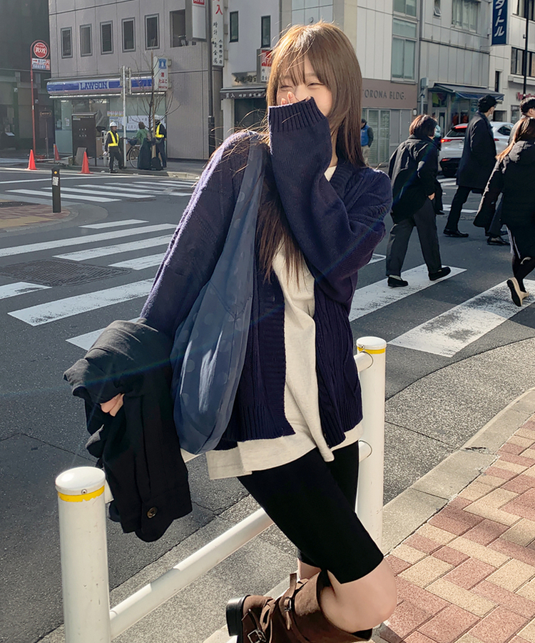 オーバーフィット半袖Tシャツ OAT MELANGE