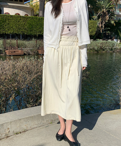 フリンジカーディガン IVORY