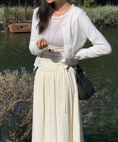 フリンジカーディガン IVORY