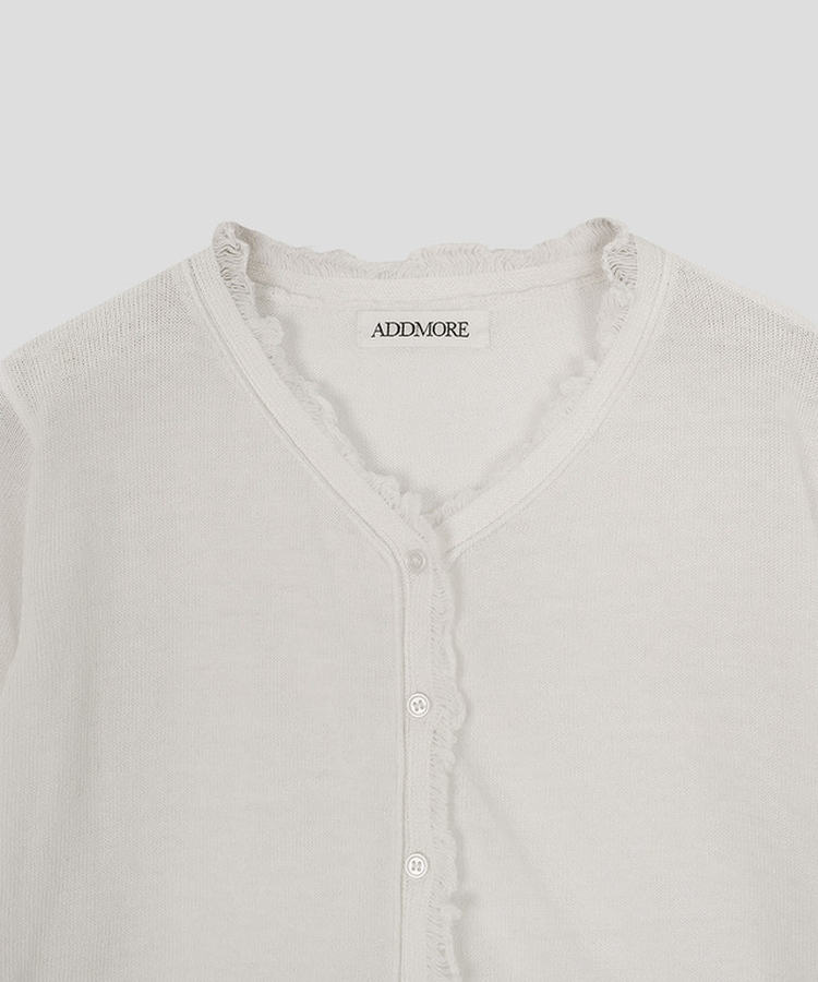 フリンジカーディガン