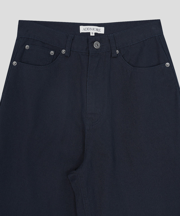 リベットカーペンターワイドパンツ