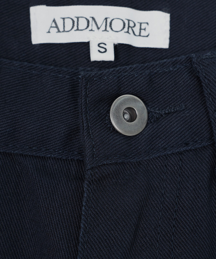 リベットカーペンターワイドパンツ