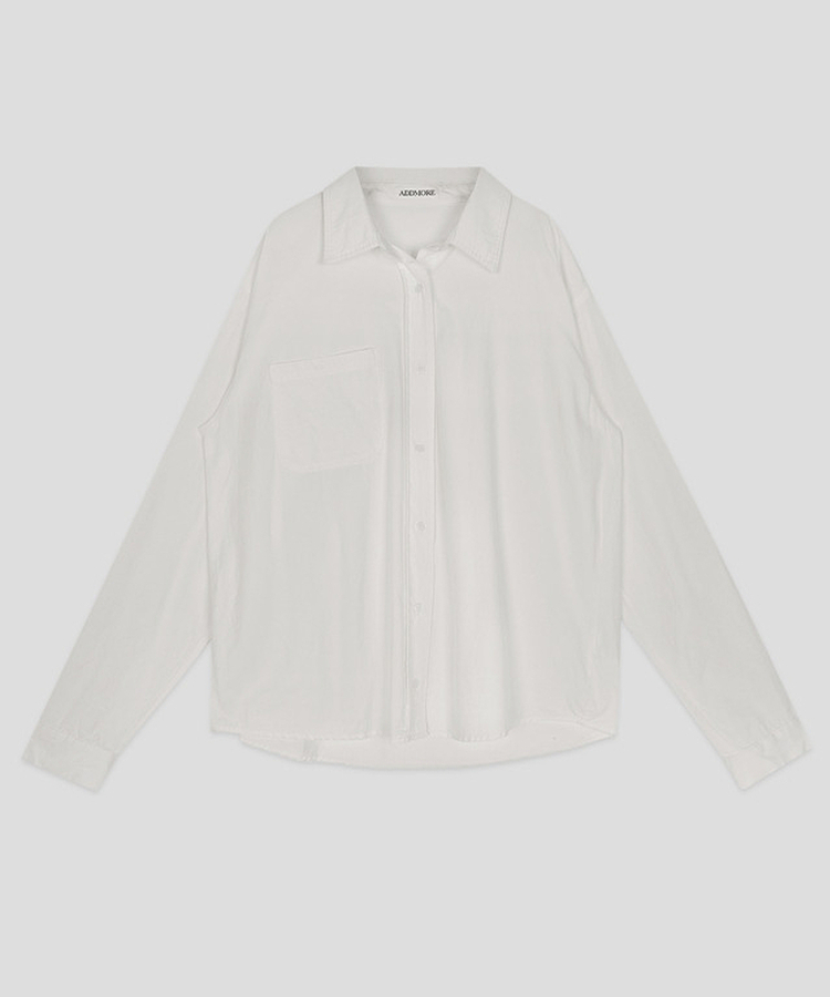 コットンウォッシュシャツ