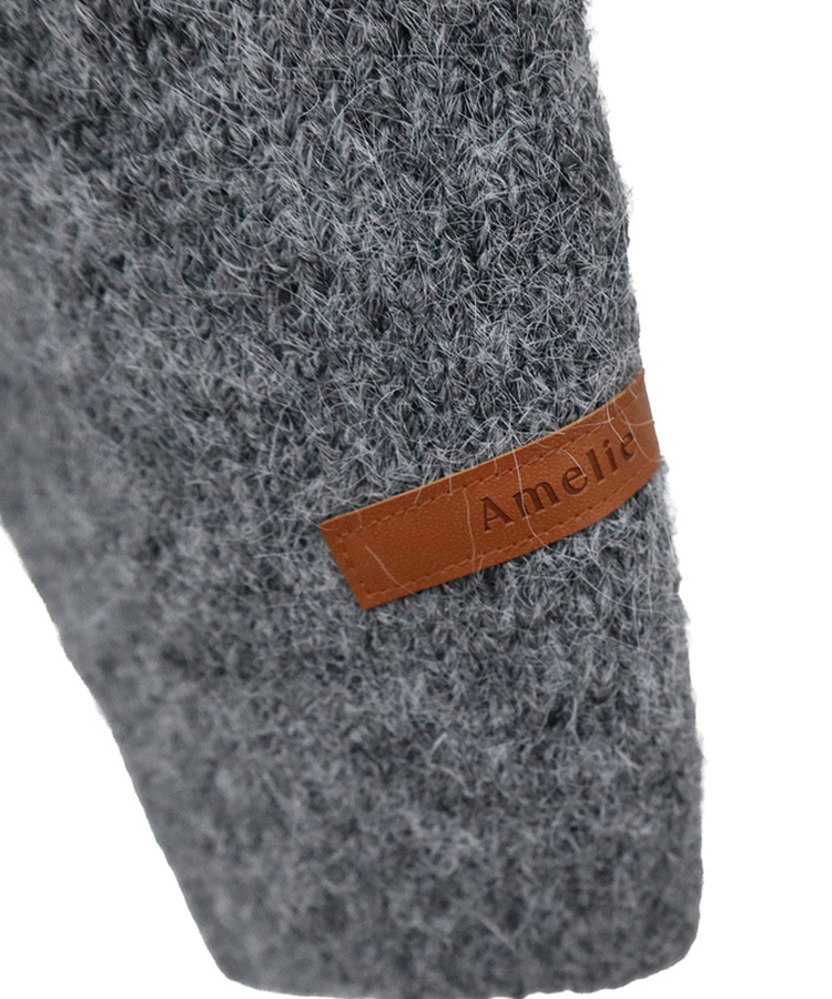 ウールヘンリーネックニット(5color)