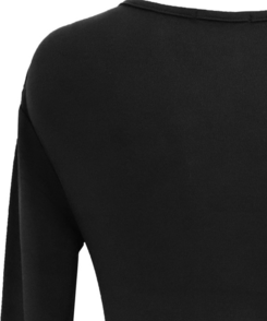 ストライプレイヤード長袖Tシャツ