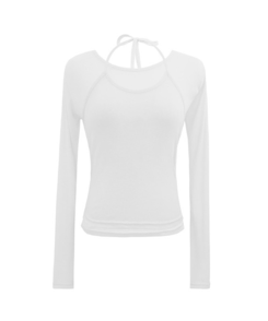 【SET】レイヤードキャミソール シースルー長袖Tシャツ