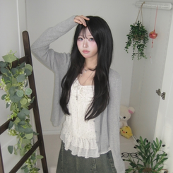 【SET】リボンドットキャミソール リネンテンセルガーディアン GREY