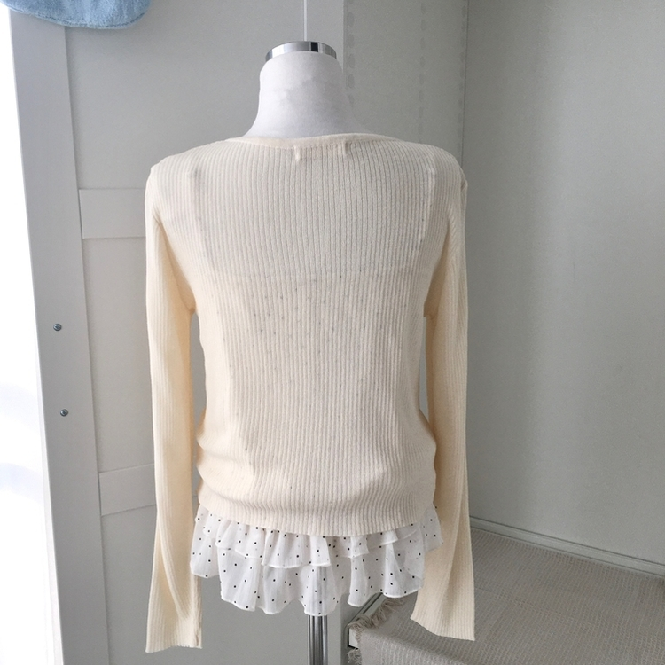 【SET】リボンドットキャミソール リネンテンセルガーディアン