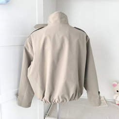 ビンテージダブルボタンショートジャケット