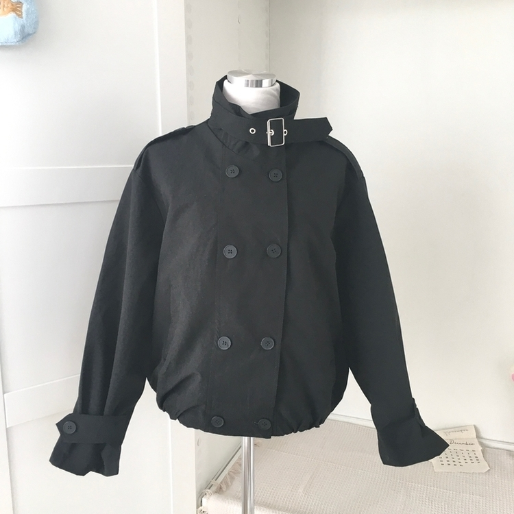 ビンテージダブルボタンショートジャケット